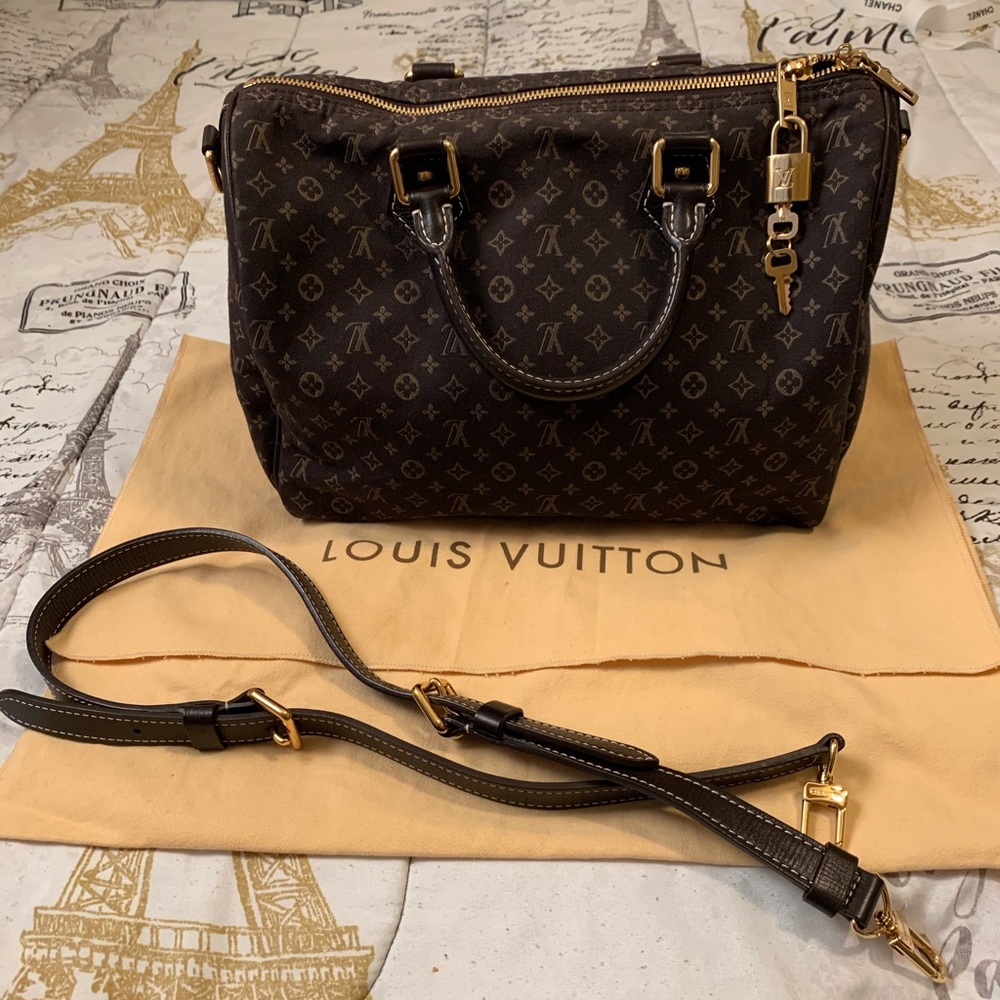 Louis Vuitton Idylle Bandouliere Speedy 30 Satchel